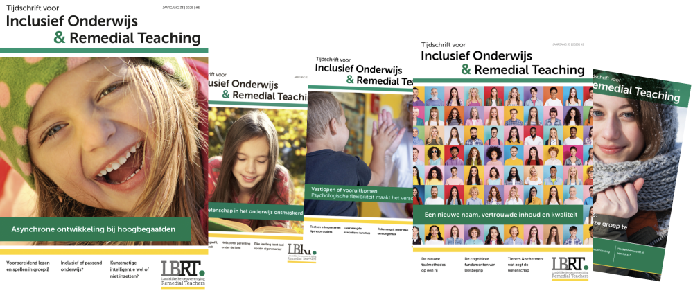 Tijdschrift voor Inclusief Onderwijs en Remedial Teaching nu ook digitaal